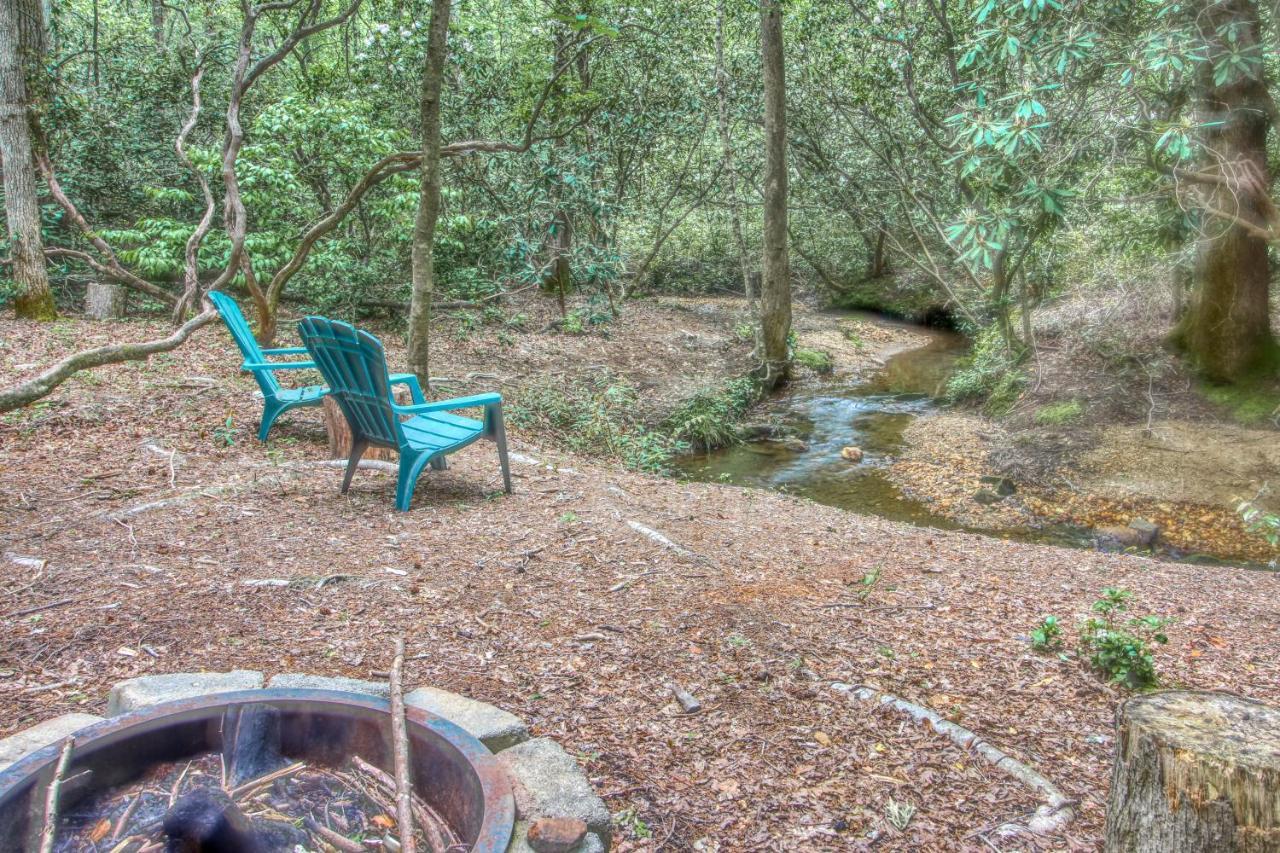 Four Cubs In The Creek Villa Sautee Nacoochee Exteriör bild